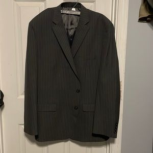 Chaps striped mens blazer